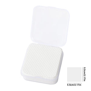 50 Pcs  Wiping Cloth Soft  Remover Pads for Cleaning  (White)
