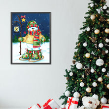 Load image into Gallery viewer, Skating Snowman 30*40CM(Canvas) Full Round Drill Diamond Painting
