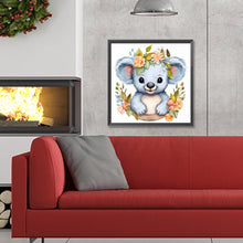 Load image into Gallery viewer, Cartoon Koala 30*30CM(Canvas) Full Round Drill Diamond Painting
