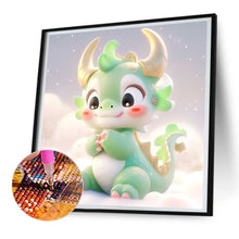 Load image into Gallery viewer, Cute Dragon 30*30CM(Canvas) Full Round Drill Diamond Painting
