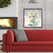 Load image into Gallery viewer, Cute Dragon 30*30CM(Canvas) Full Round Drill Diamond Painting
