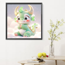 Load image into Gallery viewer, Cute Dragon 30*30CM(Canvas) Full Round Drill Diamond Painting

