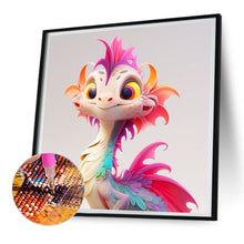 Load image into Gallery viewer, Colorful Feathered Dragon 30*30CM(Canvas) Full Round Drill Diamond Painting
