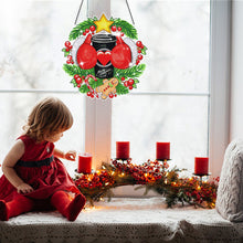 Load image into Gallery viewer, Christmas Xmas Decor Special Shaped Diamond Painting Wall Decor Wreath (Torso)
