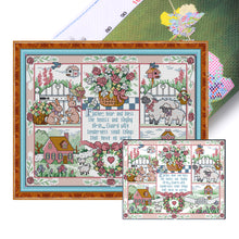 Load image into Gallery viewer, Joy Sunday - God&#39;S Gift - 51*40CM 11CT 3 Stamped Cross Stitch
