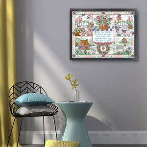 Joy Sunday - God'S Gift - 51*40CM 11CT 3 Stamped Cross Stitch