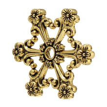 Load image into Gallery viewer, Bobbin Sewing Winder Holder Tool Retro Winding Plate (Plum Blossom Gold)
