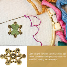 Load image into Gallery viewer, Bobbin Sewing Winder Holder Tool Retro Winding Plate (Plum Blossom Gold)
