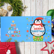 Load image into Gallery viewer, 6PCS DIY Diamond Painting Card Elk Christmas Diamond Drawing Card 30x15cm (3)

