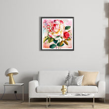 Load image into Gallery viewer, Rose 40*40CM(Picture) Full Round Drill Diamond Painting
