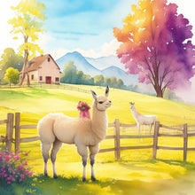 Load image into Gallery viewer, Farm Animals 30*30CM(Canvas) Full Round Drill Diamond Painting
