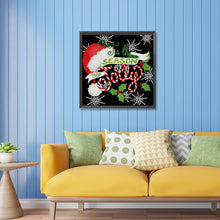 Load image into Gallery viewer, Christmas Santa Hat And Stocking 30*30CM(Canvas) Partial Special Shaped Drill Diamond Painting
