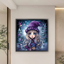 Load image into Gallery viewer, Huancan - Halloween Witch - 60*60CM 11CT 3 Stamped Cross Stitch
