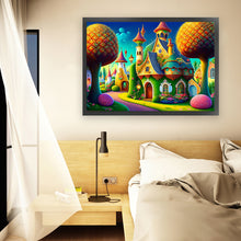 Load image into Gallery viewer, Yishu - Dream Castle - 60*45CM 11CT 3 Stamped Cross Stitch
