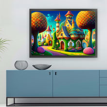 Load image into Gallery viewer, Yishu - Dream Castle - 60*45CM 11CT 3 Stamped Cross Stitch
