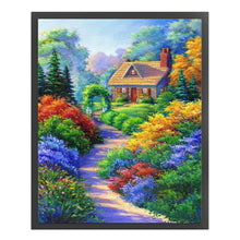 Load image into Gallery viewer, Huancan - Woods Cabin - 40*50CM 11CT 3 Stamped Cross Stitch

