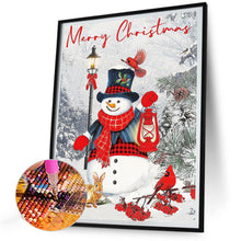 Load image into Gallery viewer, Snowman 30*40CM(Canvas) Full Round Drill Diamond Painting
