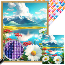 Load image into Gallery viewer, Flowers 30*40CM(Picture) Partial AB Full Square Drill Diamond Painting
