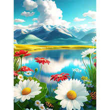 Load image into Gallery viewer, Flowers 30*40CM(Picture) Partial AB Full Square Drill Diamond Painting
