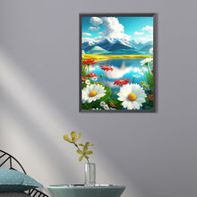 Load image into Gallery viewer, Flowers 30*40CM(Picture) Partial AB Full Square Drill Diamond Painting
