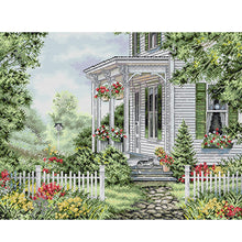 Load image into Gallery viewer, Joy Sunday - Sweet Home - 53*44CM 14CT 2 Stamped Cross Stitch
