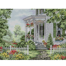 Load image into Gallery viewer, Joy Sunday - Sweet Home - 53*44CM 14CT 2 Stamped Cross Stitch
