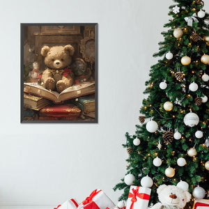 Cubby Bear 30*40CM(Canvas) Full Round Drill Diamond Painting