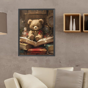 Cubby Bear 30*40CM(Canvas) Full Round Drill Diamond Painting