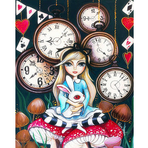 Spacetime Alice 40*50CM(Canvas) Full Round Drill Diamond Painting