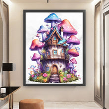 Load image into Gallery viewer, Yishu - Mushroom House - 50*60CM 11CT 3 Stamped Cross Stitch
