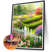 Load image into Gallery viewer, Garden Corner 30*40CM(Canvas) Full Round Drill Diamond Painting
