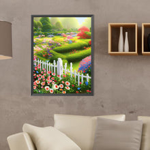 Load image into Gallery viewer, Garden Corner 30*40CM(Canvas) Full Round Drill Diamond Painting
