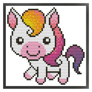 Joy Sunday - Pony - 18*18CM 11CT 3 Stamped Cross Stitch