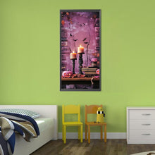 Load image into Gallery viewer, Halloween Desk 30*70CM(Canvas) Full Round Drill Diamond Painting

