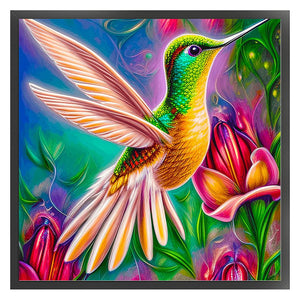 Huancan - Hummingbird - 50*50CM 11CT 3 Stamped Cross Stitch