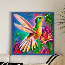 Load image into Gallery viewer, Huancan - Hummingbird - 50*50CM 11CT 3 Stamped Cross Stitch
