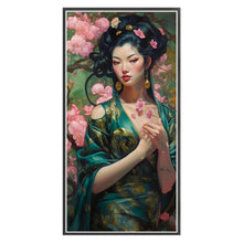 Load image into Gallery viewer, Yishu - Ancient Beauty - 50*100CM 11CT 3 Stamped Cross Stitch
