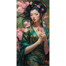 Load image into Gallery viewer, Yishu - Ancient Beauty - 50*100CM 11CT 3 Stamped Cross Stitch
