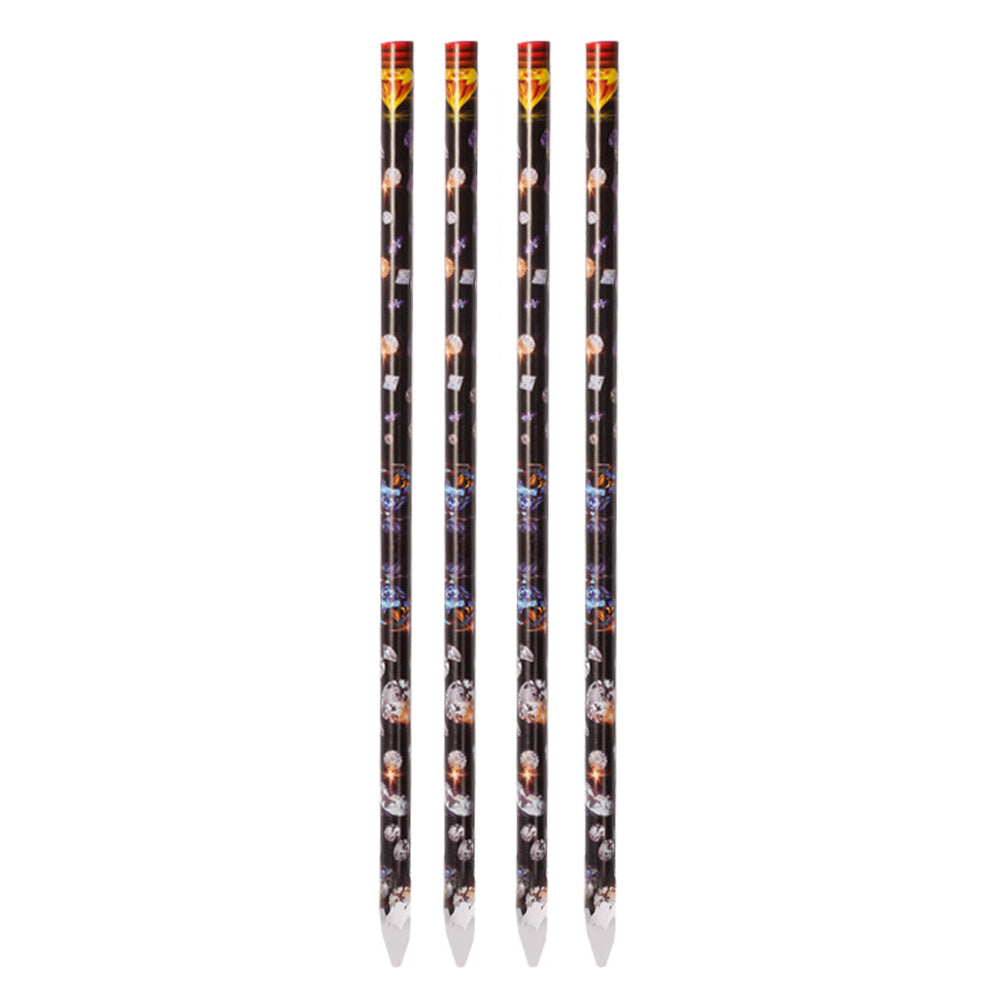 4PCS Diamond Painting Pen Self Adhesive with Pencil Sharpener (White)
