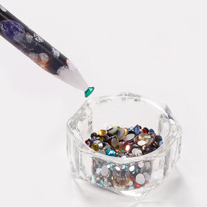 4PCS Diamond Painting Pen Self Adhesive with Pencil Sharpener (White)