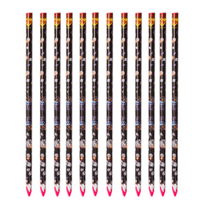 12PCS Diamond Painting Pen Self Adhesive with Pencil Sharpener (Rose Red)