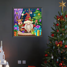 Load image into Gallery viewer, Christmas Gnome 40*40CM(Picture) Full Round Drill Diamond Painting
