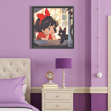 Load image into Gallery viewer, Kiki&#39;S Delivery Service 40*40CM(Canvas) Full Round Drill Diamond Painting
