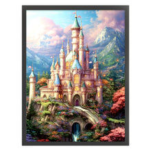Load image into Gallery viewer, Huancan - Castle - 50*65CM 14CT 2 Stamped Cross Stitch
