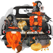 Load image into Gallery viewer, Halloween Gnome 30*30CM(Canvas) Full Round Drill Diamond Painting
