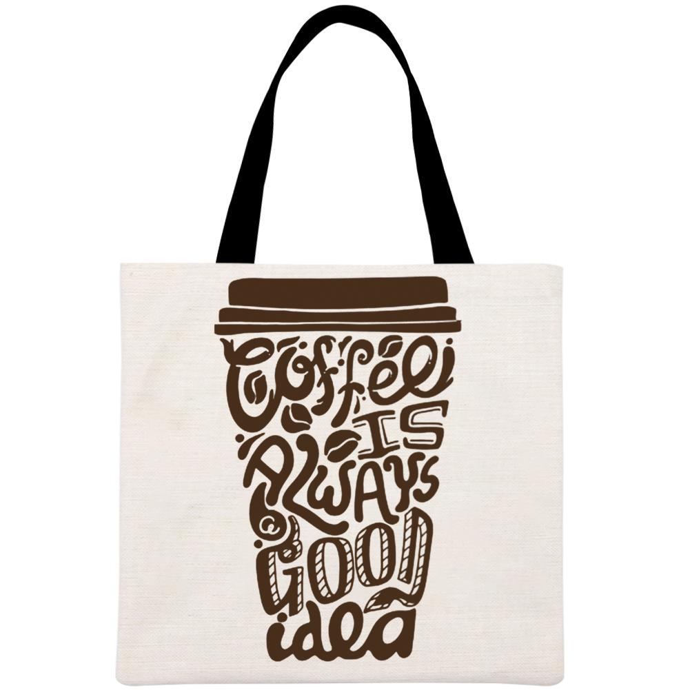 Canvas Bag-Coffee 40*40CM