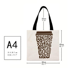 Load image into Gallery viewer, Canvas Bag-Coffee 40*40CM
