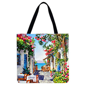 Canvas Bag-Cityscape 40*40CM