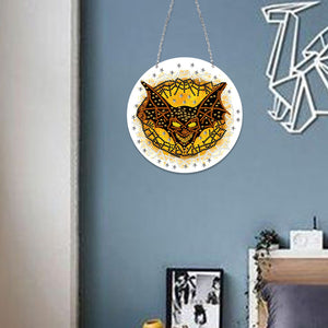 Suncatcher Double Sided Diamond Painting Art Hanging Decoration (Evil Bat)