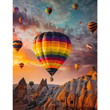 Load image into Gallery viewer, Hot Air Balloon 30*40CM(Canvas) Full Square Drill Diamond Painting
